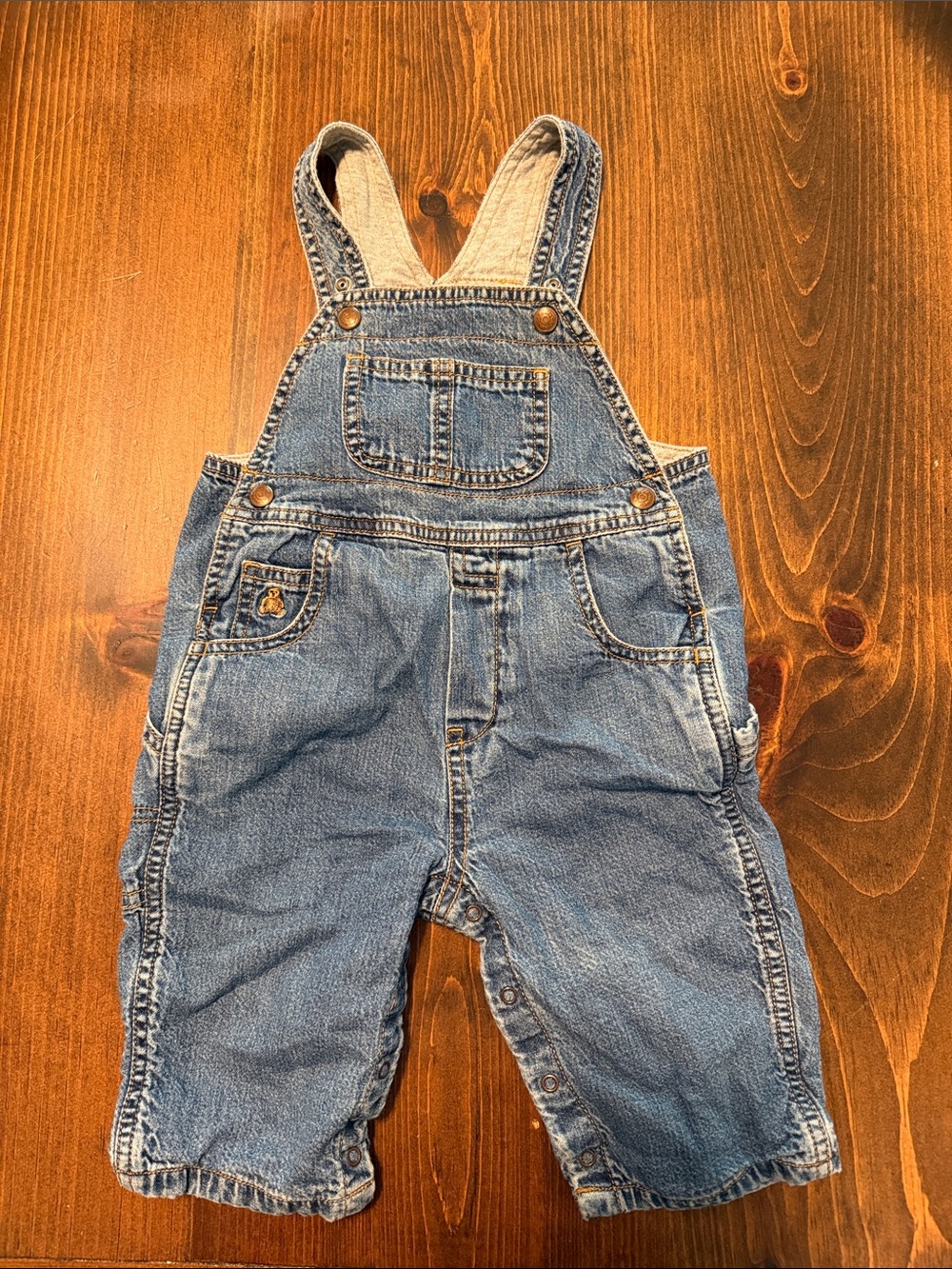 GAP Baby Denim Overalls size 6-12 months